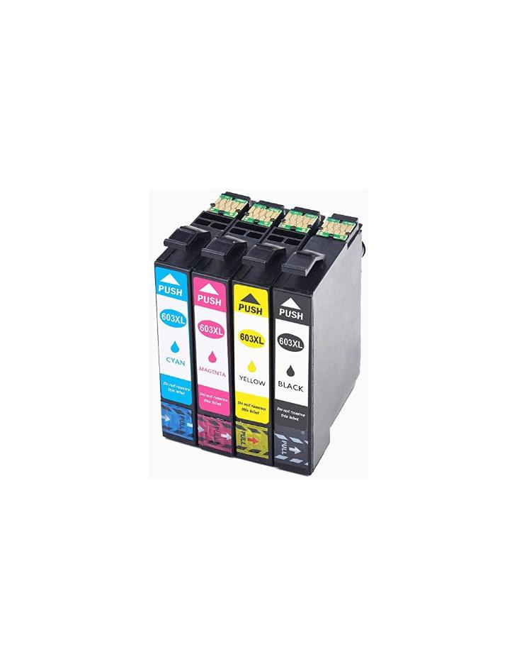 Pack EPSON 603 XL - Cartuchos Compatibles - XP2100, 2105, 2150, 3100, 3105, 4100, 4105,