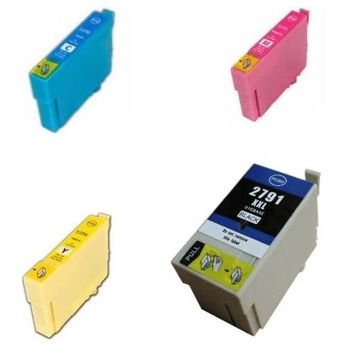 Pack EPSON T0711/2/3/4 - 4 Cartuchos Compatibles - D78-92-120 DX4000/50-4400/50-5000/50-6000/50-7000-7400/50-8400/50-9200-9400 B40 BX300-310-510-600-610 S20-21 SX100-105-110-115-200-205-209-215-218-400-405-415-417-510-515-600-610 (copia)