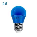 [EGJLB0021] Bombilla LED E27 (G45)  - 4W - Color AZUL - 220-240V